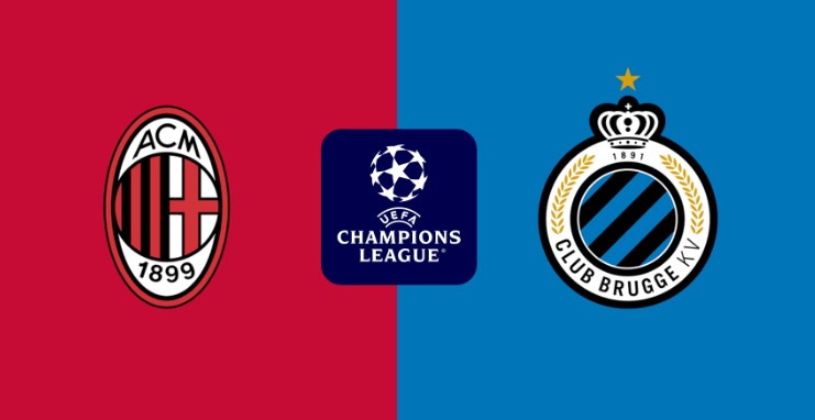 Soi kèo bóng đá Cup C1 Milan vs Club Brugge 23:45 22/10