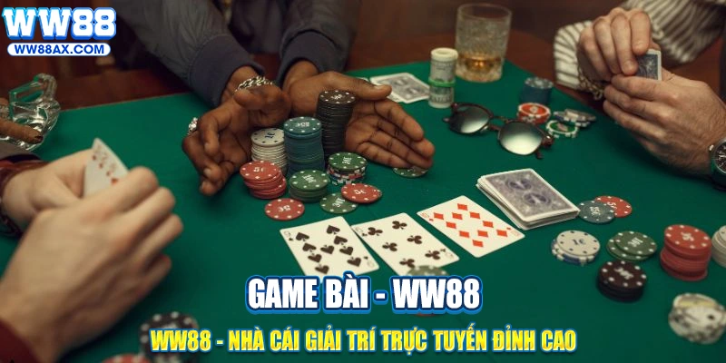 Giao diện sảnh game bài WW88 hiện đại và thu hút