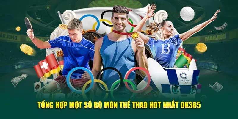 Top các môn thể thao thu hút đông đảo người chơi tại OK365